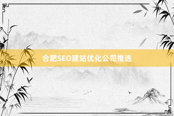 合肥SEO建站优化公司推选